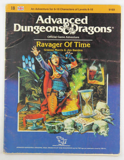 AD&D I8 Ravager of Time Rubbed, by Morris, Bambra  