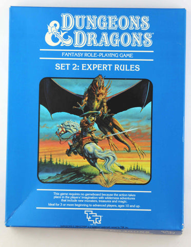 Dungeons and Dragons: Expert Rules, Set Two, by Arneson, Dave, Gygax, Gary  