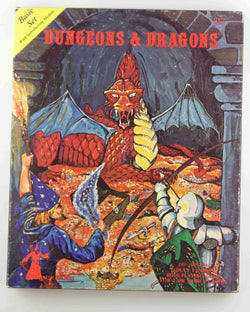Dungeons & Dragons D&D Basic Set Holmes, by Gygax, Arneson, Holmes  