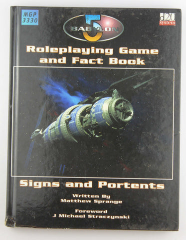 Babylon 5 RPG Signs and Portents, by Sprange, et al  