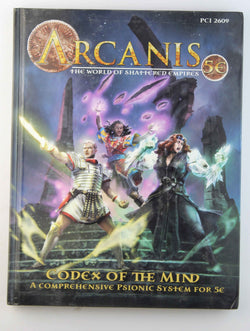 Arcanis 5E: Codex of the Mind (PCI2609), by Henry Lopez,Pedro Barrenechea  