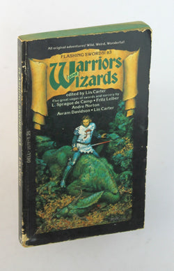 Flashing Swords #3 Warriors and Wizards Dell 2579, by Camp, Leiber, et al  