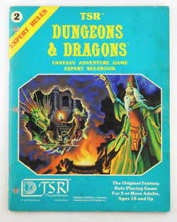 D&D Expert Rules G+ Book, by Gygax, Arneson  