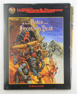 AD&D 2e The Gates of Firestorm Peak, by Cordell  