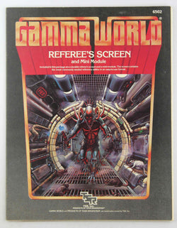 Gamma World RPG Referee's Screen w/Module, by Various  
