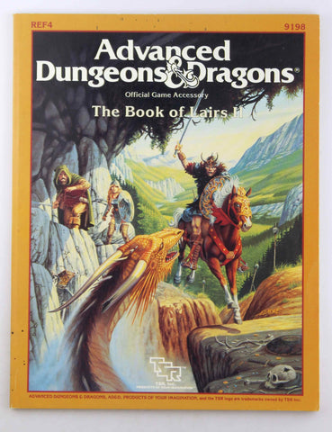 AD&D The Book of Lairs II 2 VG, by Anne Brown, et al  