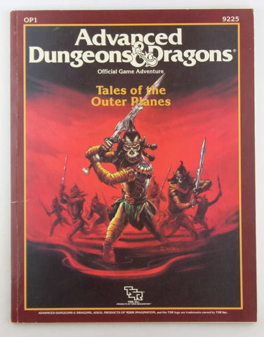 Tales of the Outer Planes (Advanced Dungeons & Dragons, Module OP1), by Heard, Bruce  