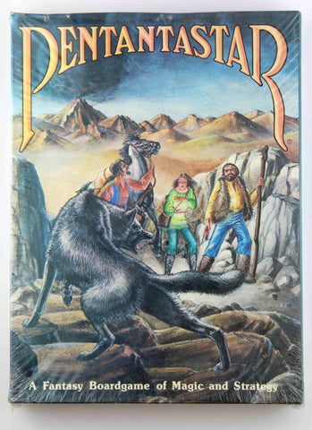 Pentantastar Fantasy Boardgame of Magic and Strategy SW, by Megarry  