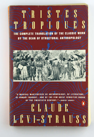 Tristes Tropiques, by Levi-Strauss, Claude  