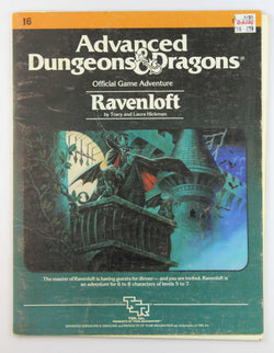 AD&D I6 Ravenloft G+, by Tracy HIckman, Laura Hickman  