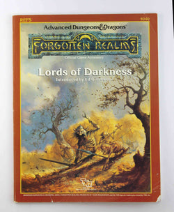 AD&D Lords of Darkness Forgotten Realms REF5, by Ed Greenwood  