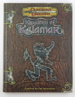 Kingdoms of Kalamar: Campaign Setting Sourcebook (Dungeons & Dragons d20 3.0 Fantasy Roleplaying), by Kenzer & Company Staff  