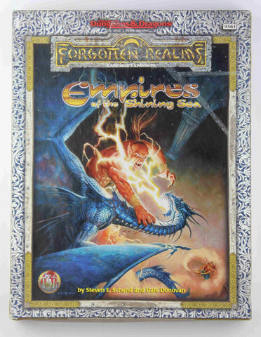 AD&D 2nd Ed Empires of the Shining Sea VG++, by Steven E Schend, Dale Donovan  