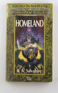 Homeland (Forgotten Realms), by R.A. Salvatore  First Edition