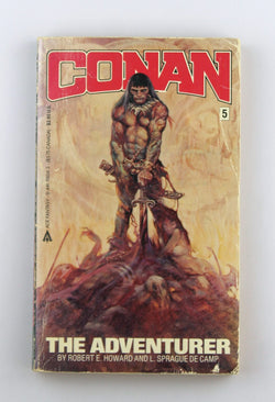 Conan 05: Conan the Adventurer, by L. Sprague de Camp,Robert Howard  