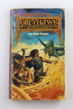 Artifact of Evil (Greyhawk Adventures Book 2), by Gary Gygax  First Edition