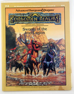 Swords of the Iron Legion: Forgotten Realms Module I14 (Advanced Dungeons & Dragons), by Breault, Mike  