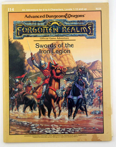 Swords of the Iron Legion: Forgotten Realms Module I14 (Advanced Dungeons & Dragons), by Breault, Mike  