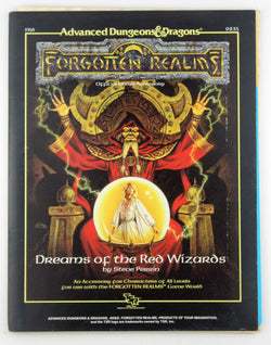 Dreams of Red Wizards/Module Fr6 (Advanced Dungeons and Dragons Forgotten Realms Accessory), by Perrin, Steve  