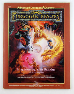 Empires of the Sands (AD&D Fantasy Roleplaying, Forgotten Realms Adventure, FR3), by Haring, Scott  