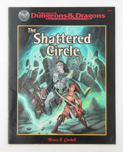 AD&D 2e The Shattered Circle, by Bruce R Cordell  