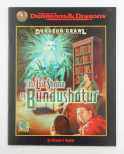AD&D 2e The Lost Shrine of Bundushatur Dungeon Crawl, by Michael D Wagner  
