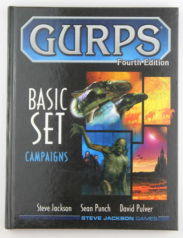 GURPS RPG 4th Edition Basit Set Campaigns, by Jackson, et al  