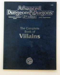 AD&D 2e The Complete Book of Villains, by Botula  