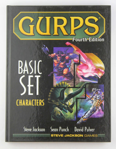 GURPS 4e RPG Basic Set Characters, by Jackson, et al  