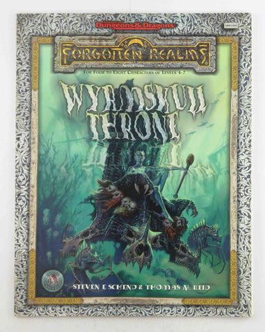 WYRMSKULL THRONE, THE (Advanced Dungeons & Dragons : Forgotten Realms Adventure), by Schend, Steven E.  