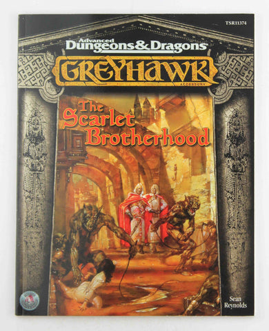 AD&D Greyhawk The Scarlet Brotherhood VG, by Sean Reynolds  