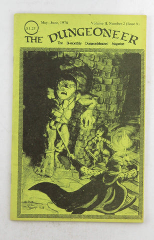 The Dungeoneer #8 DM Magazine RPG D&D 1978, by Jaquays  