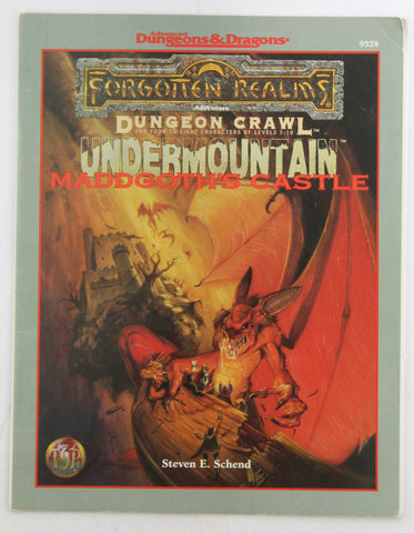 AD&D Dungeon Crawl Undermountain Maddgoth's Castle, by Schend  