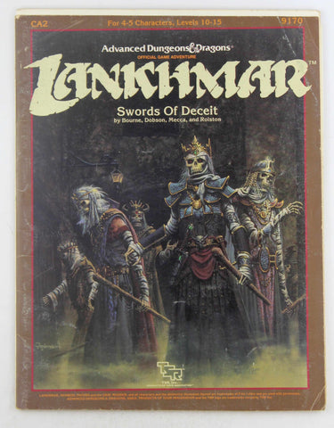 AD&D Lankhmar Swords of Deceit, by Bourne, et al  
