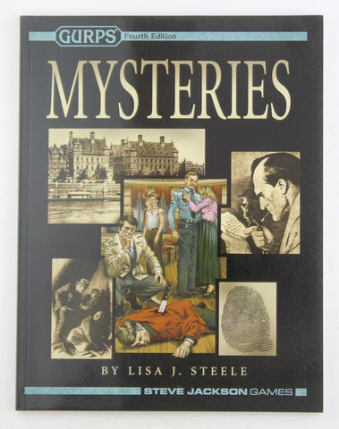 Gurps RPG Mysteries 4th Print, by Steele  