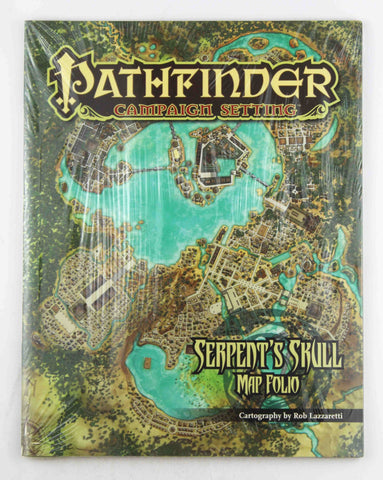 Pathfinder Campaign Setting: The Serpent?s Skull Poster Map Folio, by Lazzaretti, Rob  