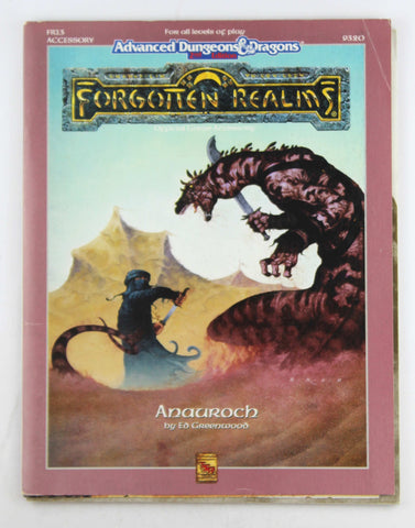 Anauroch (Advanced Dungeons and Dragons : Forgotten Realms Accessory), by Denning, Troy  