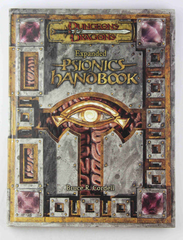 Expanded Psionics Handbook (Dungeons & Dragons d20 3.5 Fantasy Roleplaying Supplement), by Bruce R. Cordell  