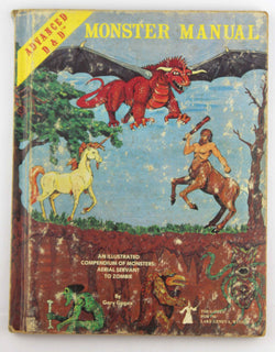 Advanced Dungeons & Dragons Monster Manual: An Alphabetical Compendium of all the Monsters Found in AD&D, Including Attacks, Damage, Special Abilities, and Descriptions, by Gary Gygax  