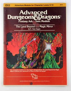 The Land Beyond the Magic Mirror (Advanced Dungeons & Dragons, Module EX2), by Gygax, E. Gary  
