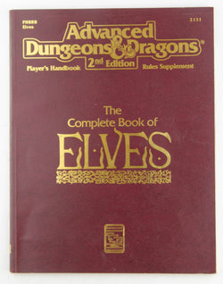 The Complete Book of Elves (Advanced Dungeons & Dragons, Player's Handbook Rules Supplement #2131, by Colin McComb  