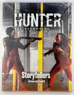 Hunter The Reckoning Storytellers Screen and Toolkit, by In House  