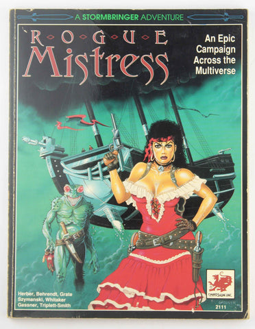 Rogue Mistress: An Epic Campaign Across the Multiverse (Stormbringer/Elric RPG), by Fred Behrendt, Keith Herber  