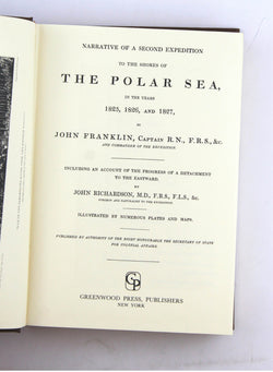 Narrative of a second expedition to the shores of the polar sea, in the years 1825, 1826, and 1827: Including an account of the progress of a detachment to the eastward,, by Franklin, John  