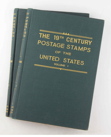 The 19th Century Postage Stamps of the United States Vol 1 and 2 only, by Lester G Brookman  