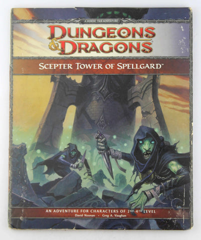 Scepter Tower of Spellgard: (D&D 4.0 RPG, Forgotten Realms Adventure FR1), by Greg Vaughan,David Noonan  