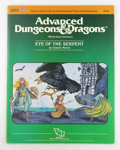AD&D UK5 Eye of the Serpent G+, by Morris  