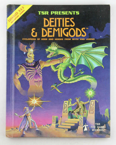 AD&D Deities & Demigods 128pp VG Curve, by Ward  