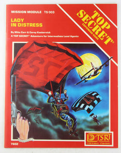 Top Secret RPG TS 003 Lady in Distress, by Carr, Korbernick  