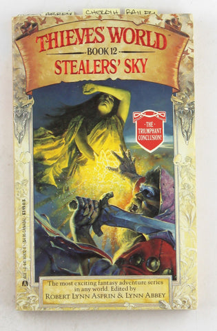 Stealers' Sky (Thieves' World 12), by Abbey, Lynn,Asprin, Robert Signed 